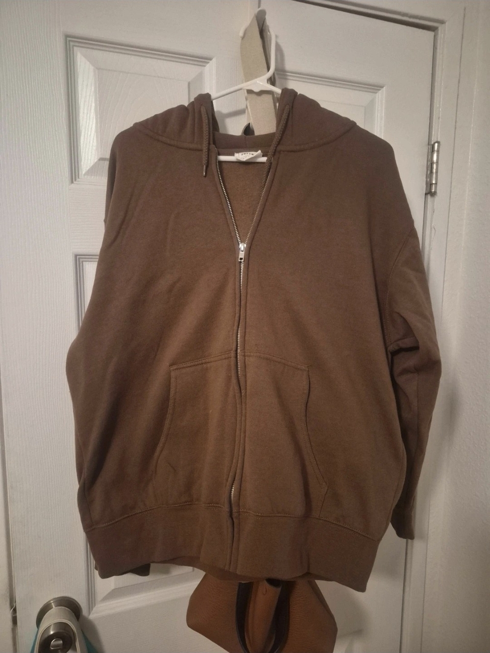 Women's Reflex Brown Full-Zip Hoodie Sweater Sweatsuit